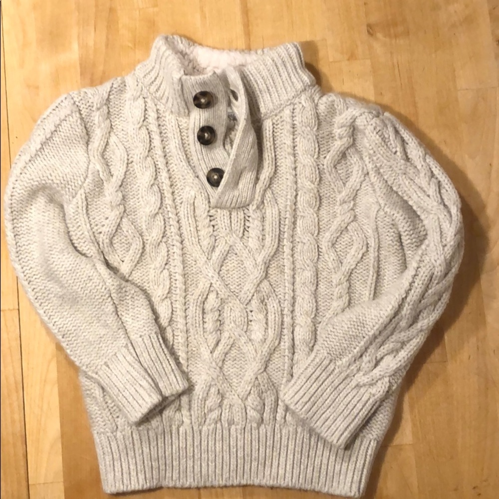 Baby Gap Creme Knit Sweater